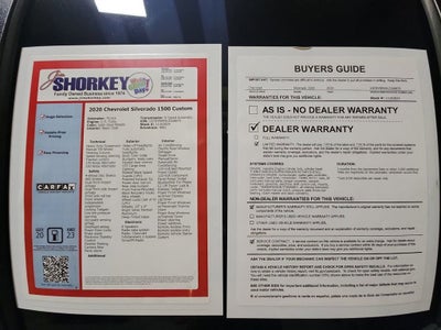 2020 Chevrolet Silverado 1500 Custom