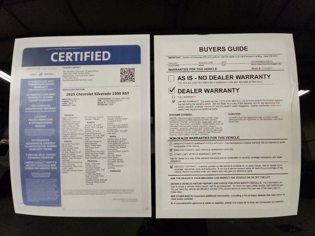 2025 Chevrolet Silverado 1500 RST