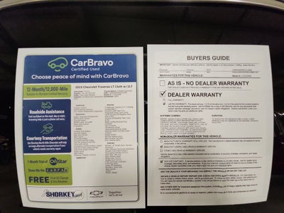 2019 Chevrolet Traverse LT Cloth