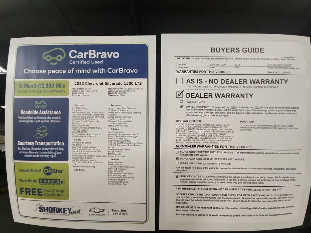 2023 Chevrolet Silverado 1500 LTZ
