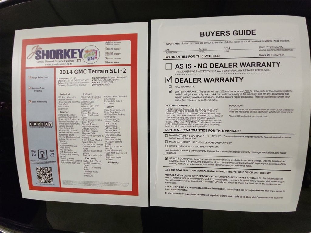 2014 GMC Terrain SLT