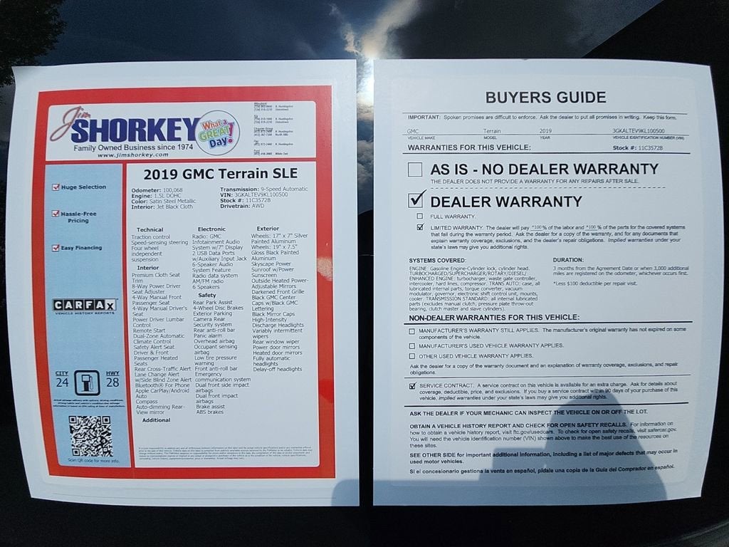 2019 GMC Terrain SLE