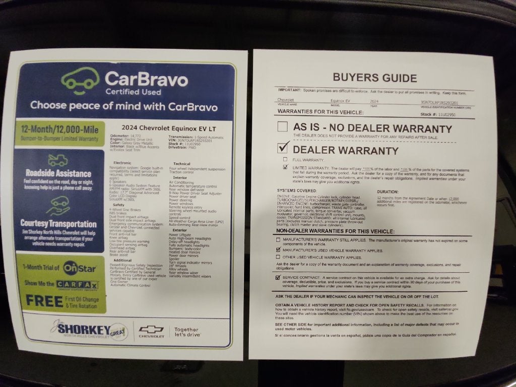 2024 Chevrolet Equinox EV 2LT