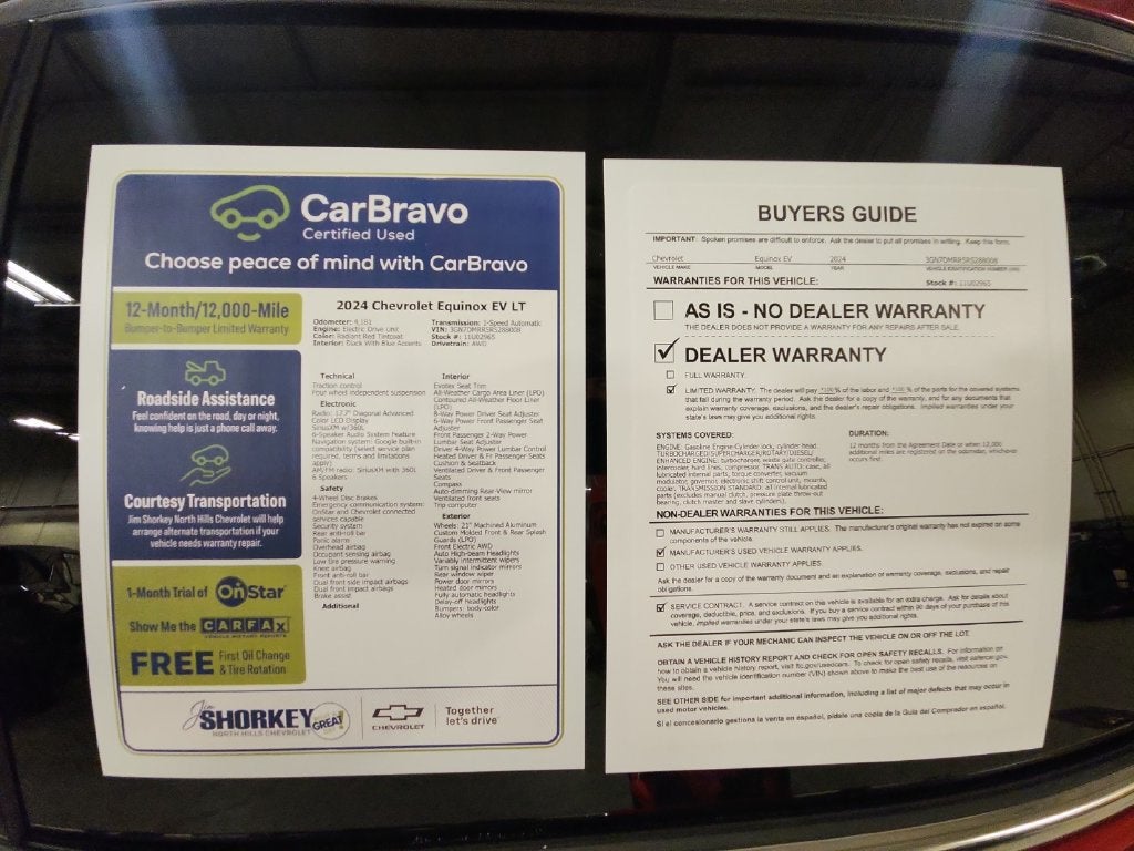 2024 Chevrolet Equinox EV 3LT