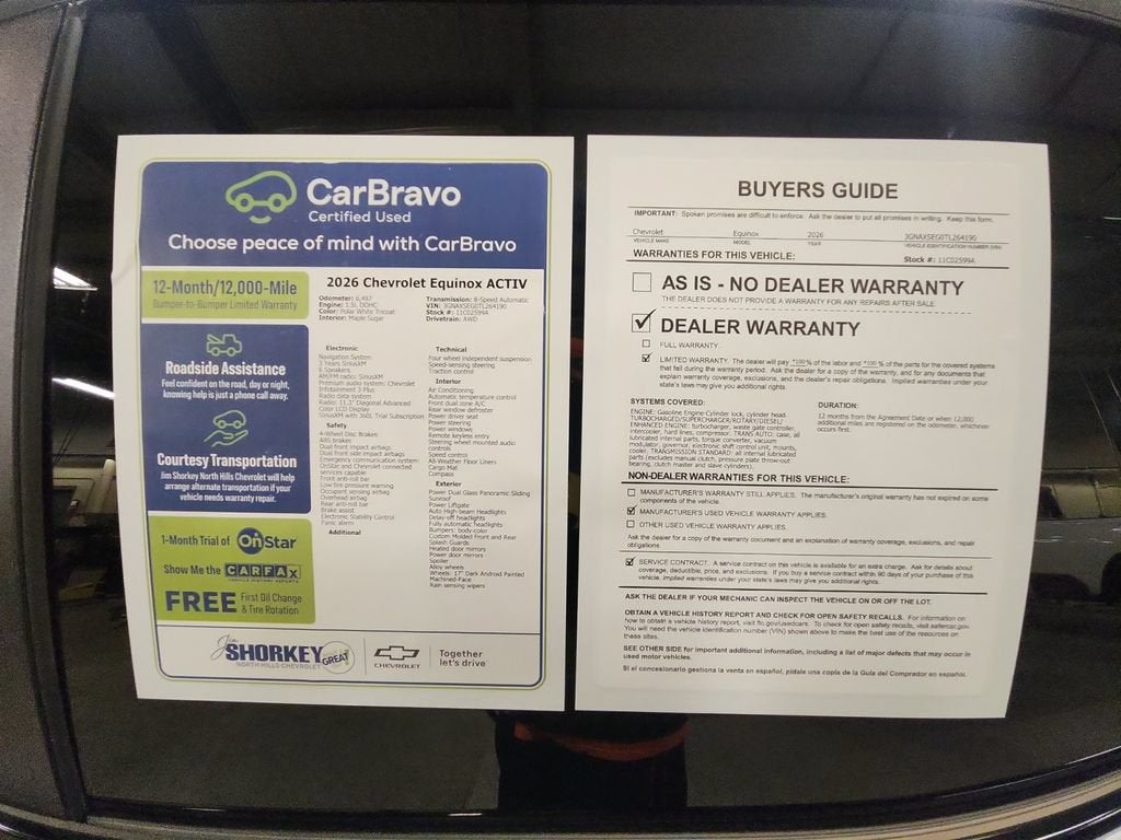 2026 Chevrolet Equinox ACTIV