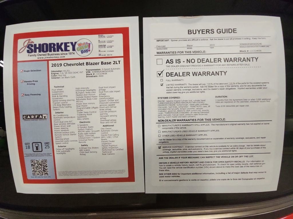 2019 Chevrolet Blazer 2LT