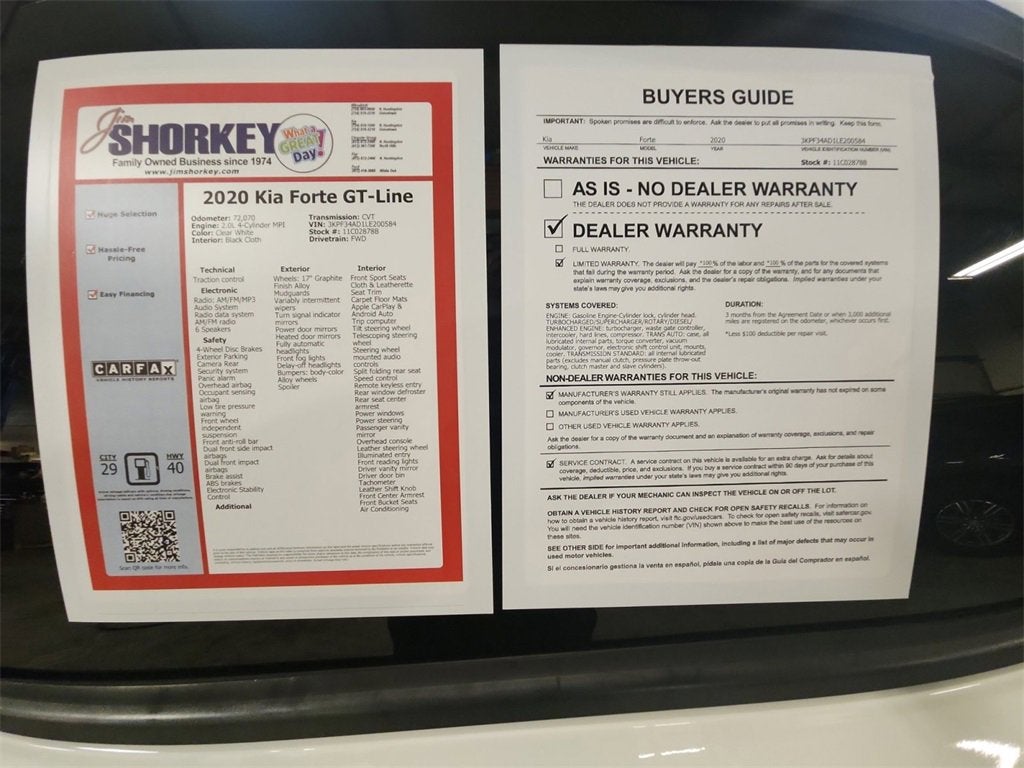 2020 Kia Forte GT-Line