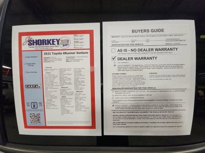 2021 Toyota 4Runner Venture