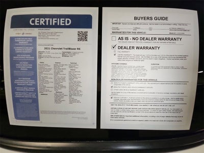 2021 Chevrolet Trailblazer RS