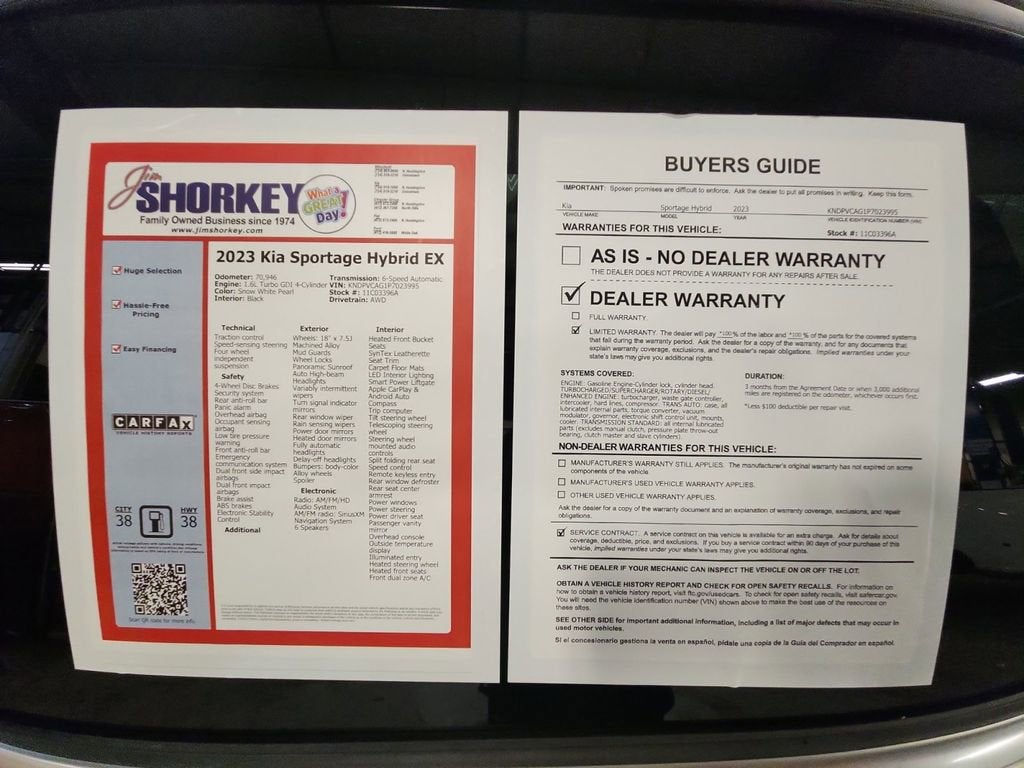 2023 Kia Sportage Hybrid EX