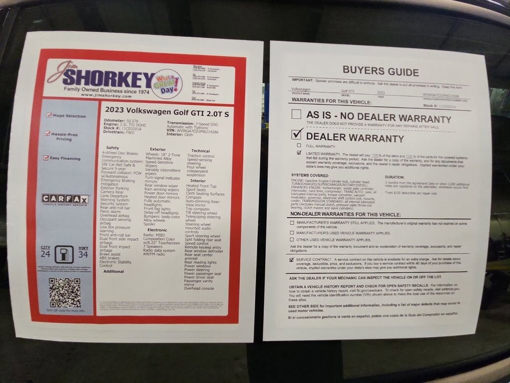 2023 Volkswagen Golf GTI S