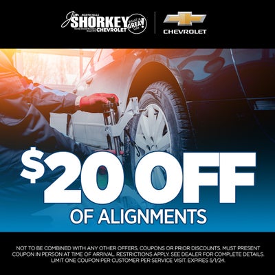 $20 OFF Alignments