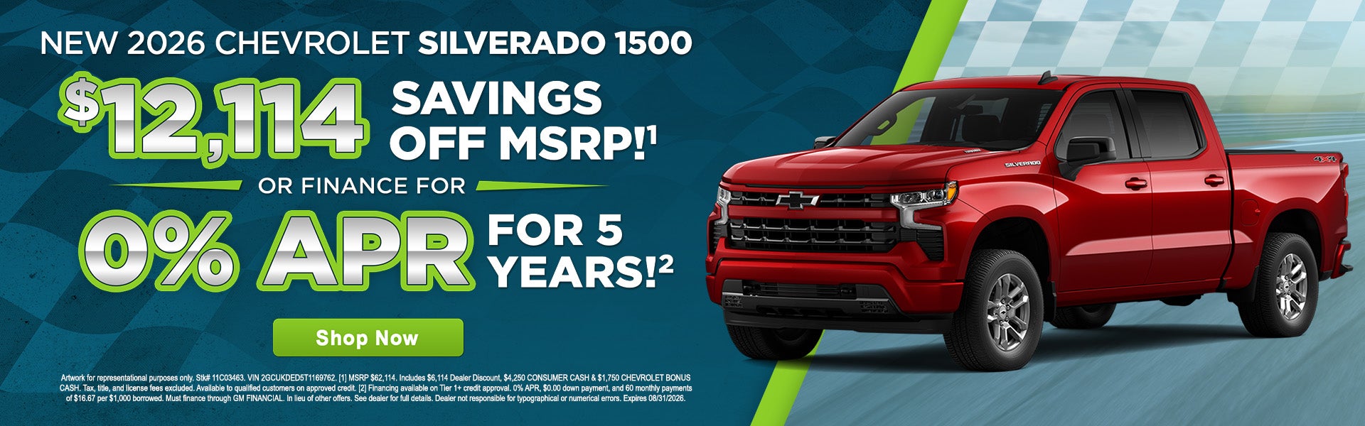 New 2026 Chevrolet Silverado 1500