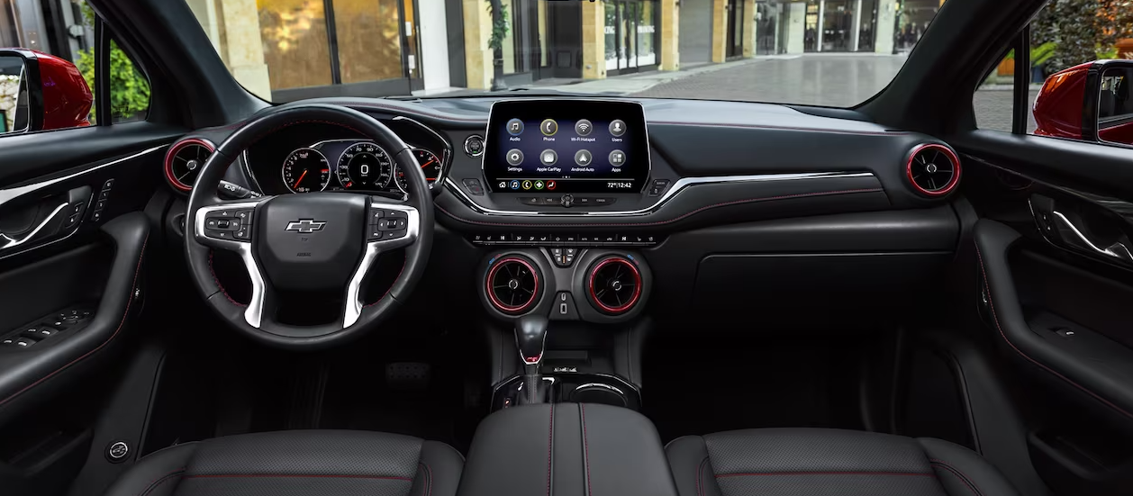 2023 Blazer Front-Row Dashboard