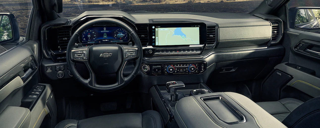 Dashboard of the 2022 Silverado 1500